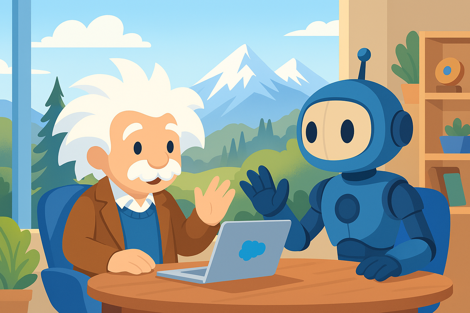 Illustration IA Salesforce